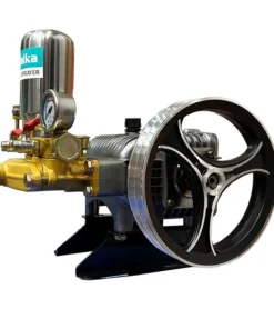 Đầu phun gân OS38 không tự hồi màu ghi, piston inox OSAIKA